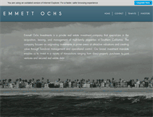 Tablet Screenshot of emmettochs.com